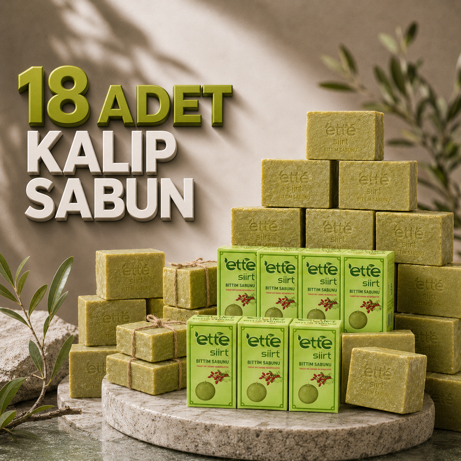Bıttım Sabunu – 18 Kalıp